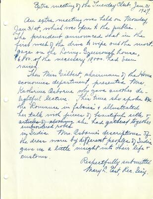 1927.1.31 January 31 1927