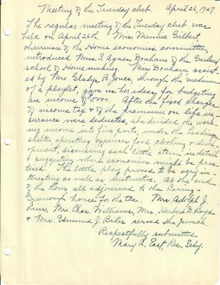 1927.4.26 April 26 1927