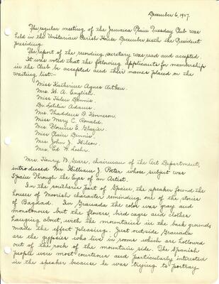 1927.12.6 December 6 1927