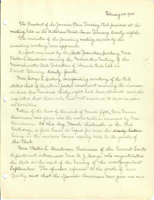 1928.2.28 February 28 1928