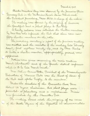 1928.3.6 March 6 1928