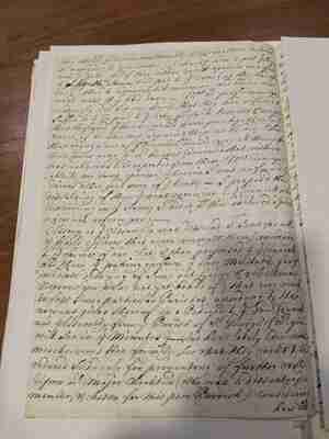 Hender Molesworth letter to William Blathwayt 28 September 1686 (CW)