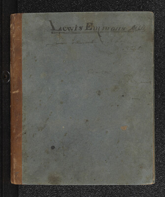 Lewis Emmons Medical Notes, vol. 2