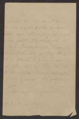 Letters, notes, and financial records, circa 1813-1907 (Hephzibah Baptist Church, Wendell, N.C.)