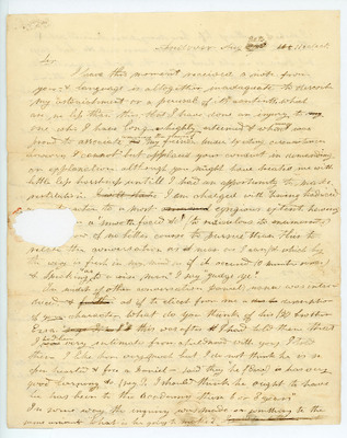 Ezra Abbot Class of 1822