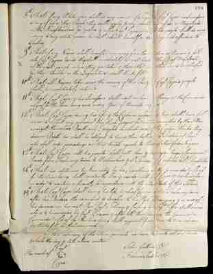 Leeward Maroons Articles of Agreement (TNA CO 137 56)