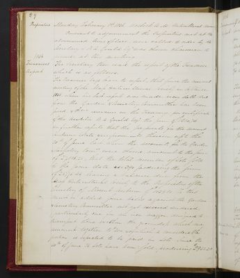 Trustees Records, Vol. 1, 1835 (page 029)