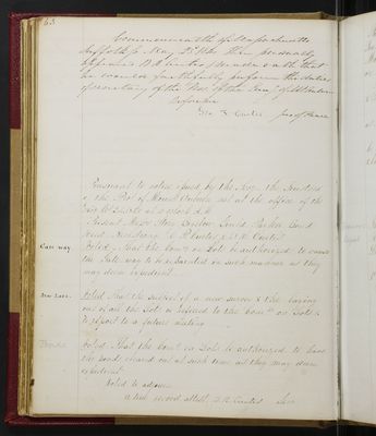Trustees Records, Vol. 1, 1835 (page 063)