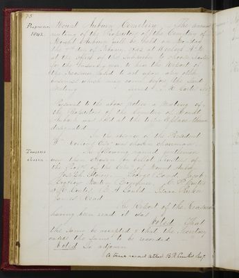 Trustees Records, Vol. 1, 1835 (page 075)