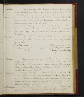 Trustees Records, Vol. 1, 1835 (page 114)