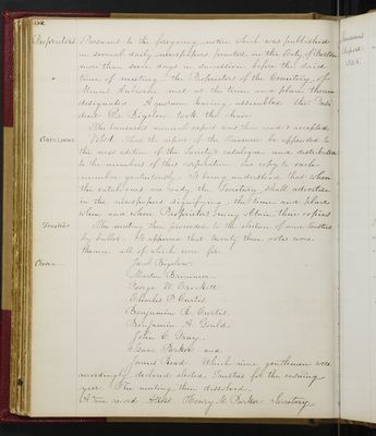 Trustees Records, Vol. 1, 1835 (page 138)
