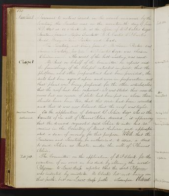 Trustees Records, Vol. 1, 1835 (page 172)