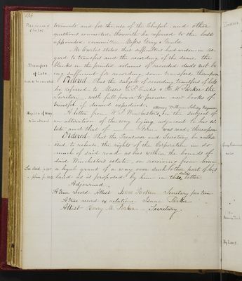 Trustees Records, Vol. 1, 1835 (page 174)