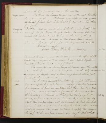 Trustees Records, Vol. 1, 1835 (page 184)