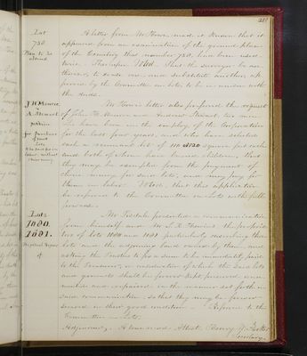 Trustees Records, Vol. 1, 1835 (page 239)