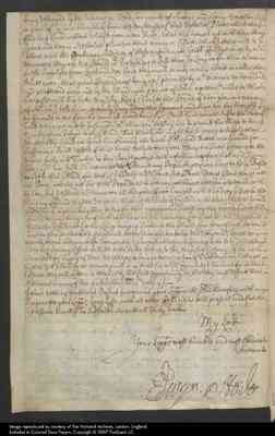 Stede to Lords of Trade 19 Oct 1687 (TNA)
