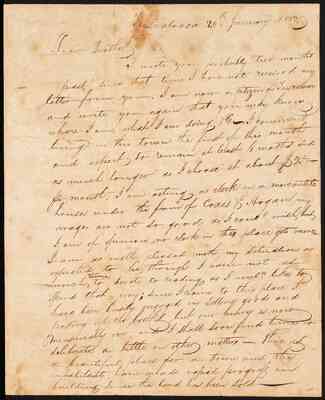 folder 02: Correspondence, 1820-1823
