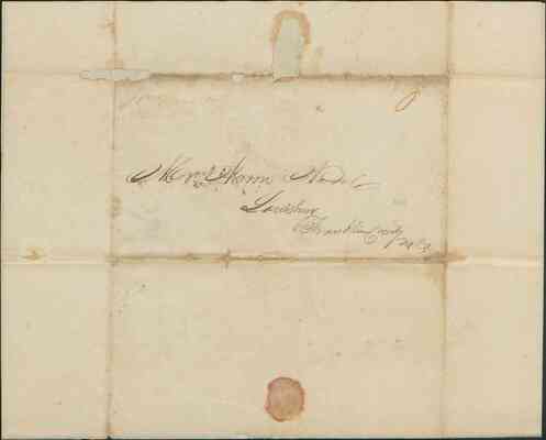 folder 07: Correspondence, 1833-1834