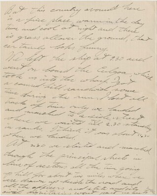 Anonymous Letter USS Minnesota