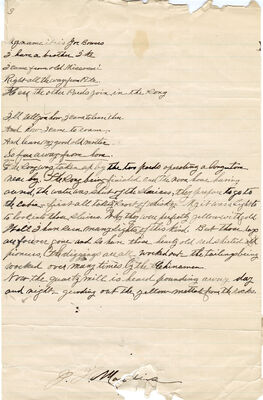 J. H. Mankins’ Recollections of Early Days 