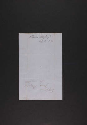 1856-09-12 Story Statue: Invoice for Moving Statue from Athenaeum (page 2)