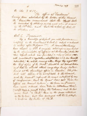 Copying Book: Secretary's Letters, 1860 (page 227)