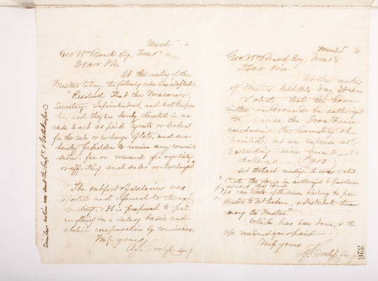 Copying Book: Secretary's Letters, 1860 (page 326)