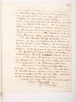 Copying Book: Secretary's Letters, 1860 (page 356)