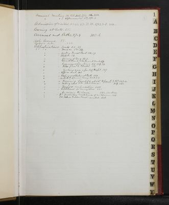 Trustees Records, Vol. 3, 1859 (index-page 1)