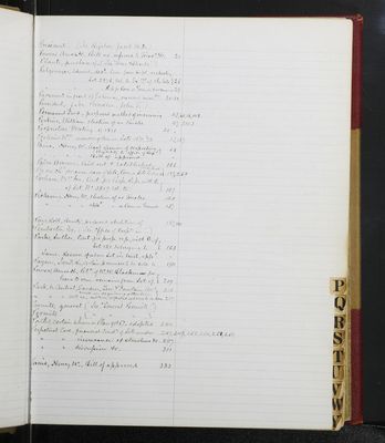 Trustees Records, Vol. 5, 1870 (index-page 28)
