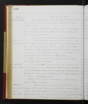 Trustees Records, Vol. 5, 1870 (page 106)