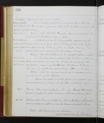 Trustees Records, Vol. 5, 1870 (page 236)