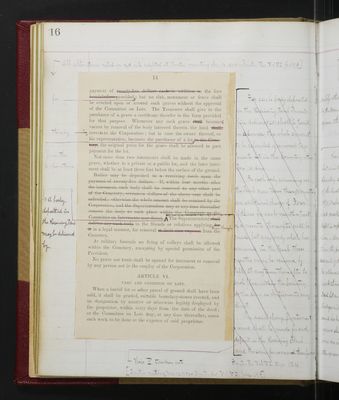 Trustees Records, Vol. 6, 1875, page 16