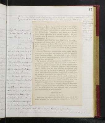 Trustees Records, Vol. 6, 1875, page 17