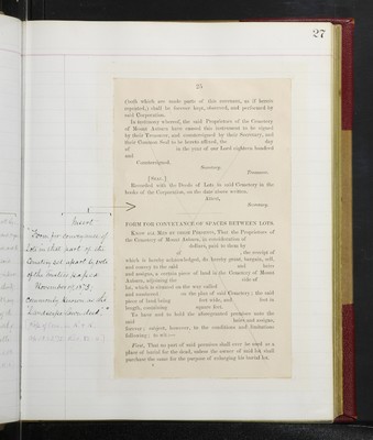 Trustees Records, Vol. 6, 1875, page 27