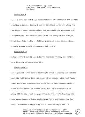 Diary 76-09: September, 1900 - preliminary transcript