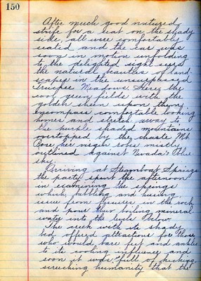 Summer School Diary, part 3D - 1914