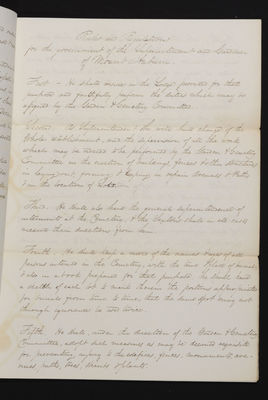 Mass Hort Society Contract with James W Russell, 1834 (page 003)
