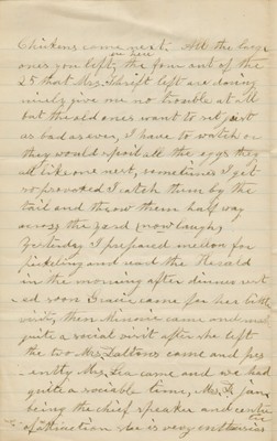 Letter from Ann F. Fisher to Eliza A. Fisher, Sept. 5, 1893