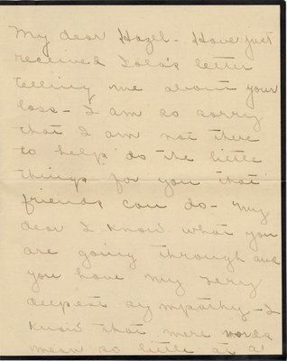 Letter from Alice Hoskins to Hazel F. Shipman, June 5, 1924
