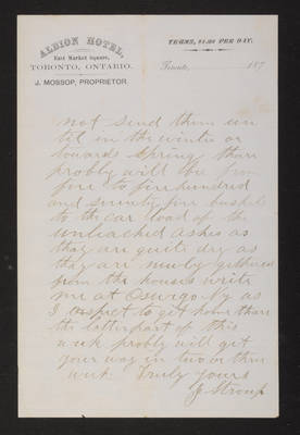Letter: J. Stroup to J.W. Lovering, 1880 (page 2)