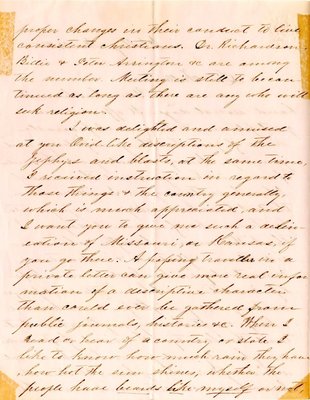 Letter from E. Faw to "Fuller", Nov. 23, 1835