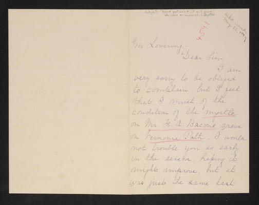 1887-05-26 Letter: Myrtle Will Grow, 2014.020.010-012