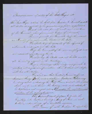 1840-60 Trustee Committee on Gatekeeper, Memorandum on Gatekeeper Duties, 2021.004.031