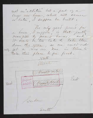 1870-08-24 Trustee Committee on Green Houses, Folsom to Bradlee, 1831.033.029