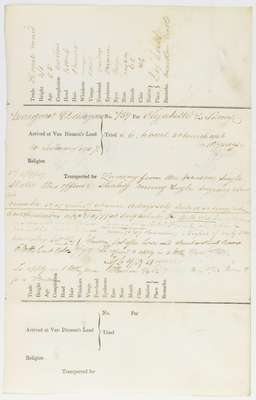 Convict records