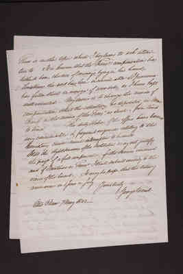 1842-05-07 Letter: George W. Bond to Curtis, 1831.020.002-001