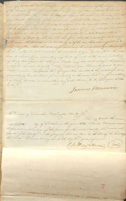 Brief Prepared by James Monroe in Monroe v. Skinner, 20 October 1824 - Page 3