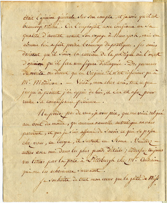 Letter from Barthelemi Tardiveau to St. John de Crevecoeur, 25 May 1789