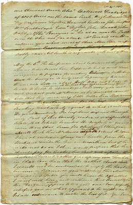 Letter from John May to Samuel Beall, 29 April 1780